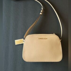 Michael Kors Beige Crossbody Bag